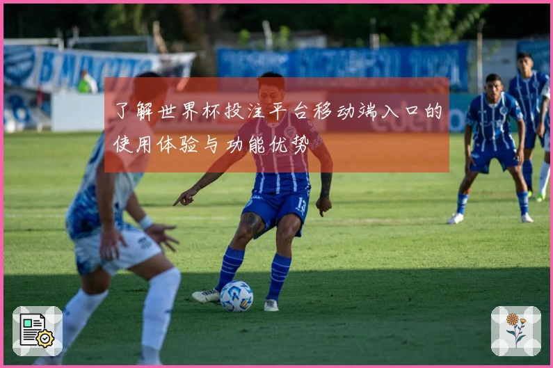 了解世界杯投注平台移动端入口的使用体验与功能优势